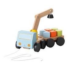 Mula Crane With Blocks Ikea In 2021 Ikea Mula Ikea Toys Ikea