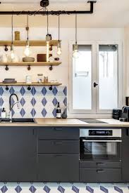 25 cuisines noires epoustouflantes bois mat laque maison creative. Cuisine Noire Et Bois Idees Et Photos Des Plus Beaux Modeles