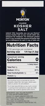 Ralphs Morton Coarse Kosher Salt 3 Lb