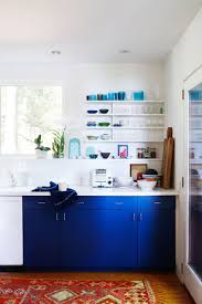A Bolt From The Blue Eclectic Kitchen Design Eclectic Kitchen Cobalt Blue Kitchens