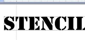 See more ideas about number stencils, stencils, stencils printables. How To Make Stencils With Microsoft Word Techwalla How To Make Stencils Pallet Stencils Free Printable Letter Stencils
