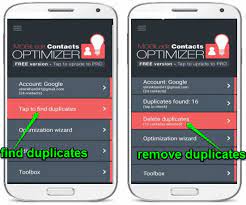 أفضل تطبيقات حذف جهات الاتصال المتكررة للأندرويد نيوتك New Tech Optimization Pro Version Google Account