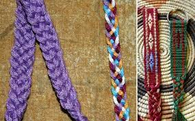 4 strand round braid paracord. Tutorial 5 Strand Flat Braid Backstrap Weaving