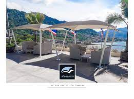Free Standing Shade Structures For Gardens Patios Restaurants Resorts