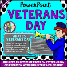Unlike memorial day, which is the day for honoring those who passed away while serving in the milit. Veterans Day Quiz Worksheets Teaching Resources Tpt