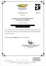 Venturehaven works closely with our clients like you to help simplify the process of registering a new company (sendirian berhad) in malaysia. Company Registration Malaysia Posts Facebook