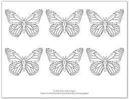 Learn about nature and have some colouring fun too with our butterfly life cycle colouring page. Butterfly Coloring Pages Free Printable Butterflies One Little Project