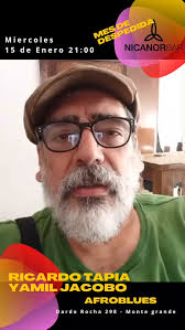 Nicanor cierra sus puertas en Enero y nos despedimos de la mejor manera!!!,  El Miércoles 15 de Enero a las 21:00 hs nos visita Ricardo Tapia junto a  Yamil Jacobo presentando AFROBLUES!!!, ., ., No te ...