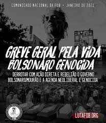 Diante das manifestações do dia #3jpovonasruas #3jforabolsonaro, o excelentíssimo #bolsonarogenocida realiza seu pronunciamento oficial. Greve Geral Pela Vida Bolsonaro Genocida Comunicado Nacional Da Fob Fob