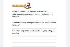 Ada beberapa soal yang bisa dikerjakan siswa kelas 3 sd dalam buku tematik tema 7 subtema 1 pembelajaran 6 ini. Kunci Jawaban Tema 7 Kelas 1 Halaman 55 56 57 58 59 60 61 62 63 64 Buku Tematik Berapa Ungkapan Pemberitahuan Metro Lampung News