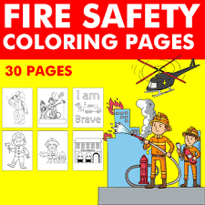 Free printable fire safety coloring pages. Fire Safety Coloring Pages Worksheets Teaching Resources Tpt
