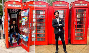 Check spelling or type a new query. Entrepreneur 25 Opens World S Smallest Takeaway Curry House In Disused Red Phone Box Daily Mail Online