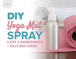 diy yoga mat spray just 3 ings