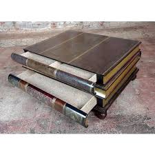 Maitland smith painted coffee table, 20maitland smith painted coffee table, 20 h., 28 1/ maitland smith painted coffee table, 20 h., 28 1/4 w., 22 d. 1960s Traditional Maitland Smith Stacked Leather Books Form Coffee Table Chairish