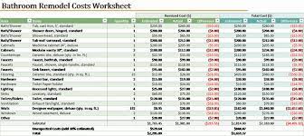 Free Templates For Office Online Office Com Bathroom Remodel Cost Bathrooms Remodel Remodel Budget Worksheet