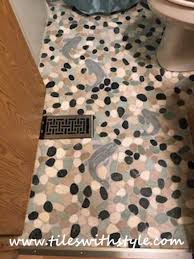 Fish Floor Tiles Should Always Be A Top View Dorsal View Fish Not A Profile Fish If You Use A Profile Fish Til In 2020 Mosaic Flooring Mosaic Floor Tile Fish Tiles