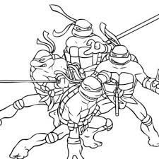 The drawings are simply done so that children can do them without the. Teenage Mutant Ninja Turtles Coloring Pages Bestappsforkids Com