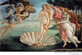 Botticelli la naissance de vénus. Histoire Des Arts Vers 1485 Botticelli La Naissance De Venus Manuel Numerique Max Belin