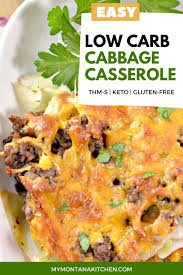 Low Carb Cabbage Beef Casserole Cabbage And Beef Recipes Beef Recipes
