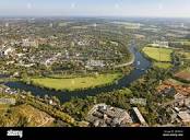 Aerial view of mulheim an der ruhr hi-res stock photography and ...