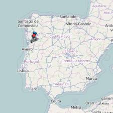 Fc paços de ferreira portugal. Pacos De Ferreira Map Portugal Latitude Longitude Free Maps