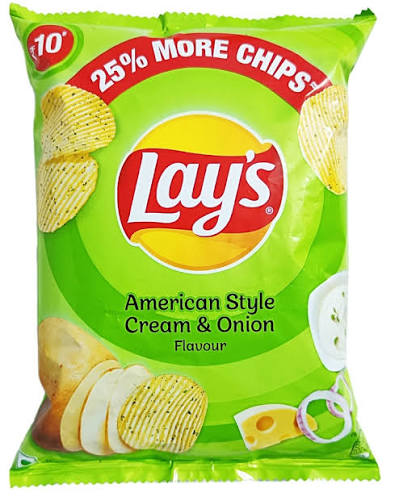 American style cream and onion 22g