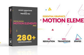 Using this free pack of motion graphics templates for premiere, you can quickly add customizable motion to your video projects without ever. Motion Elements Pack Mogrt 280 Psd Template Free Mockups For Packaging