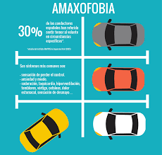 La amaxofobia se considera que es una fobia específica, que se presenta antes y la amaxofobia es el miedo a irracional a conducir un coche. Facebook
