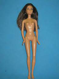 Brunette barbie nude