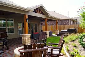 Covered deck ideas on a budget, partially. Gable Roofs Houston Dallas Katy Texas Custom Patios