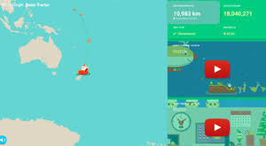 Tracking santa by text is a thing. Google Santa Tracker Wikipedia