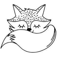 Le renard est un animal bien connu, considéré comme mignon dans la culture pop et adulé ou assez parlé des légendes, passons au dessin ! Renard Renardeau Cute Kawaii Flex Thermocollant Applique Coloriage Renard Coloriage Mignon Dessin Renard