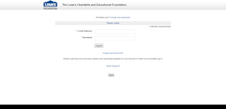 Please click on the following link to dowload the.pdf file donatation request form. Product Donation Guide Lowes