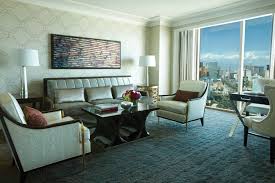 The Living Room Of Our Restyled Premier Strip View Suite Las Vegas Suites Hotel Suite Luxury One Bedroom
