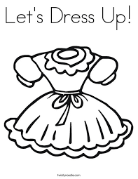 So, what better way to combine those two than by these coloring images. Let S Dress Up Coloring Page Twisty Noodle
