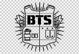 Bts Drawing Logo K Pop Png Clipart Area Bighit Entertainment Co Ltd Black Black And White Boy Band Free Png Download In 2021 Bts Drawings Drawings Png