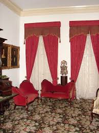 Red chairs from design within reach. How To Update Curtains Or Drapes Dengarden