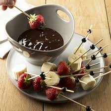 Fondue Fruits Chocolat Fondue Au Chocolat Recette Alimentation