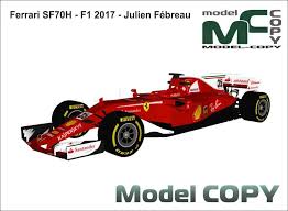 Ferrari Sf70h F1 2017 Julien Febreau Modello 3d Model Copy Ferrari Modello 3d Modelle