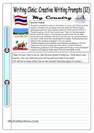 Writing Clinic Creative Writing Prompts 12 My Country Creative Writing Prompts Creative Writing Creative Writing Classes