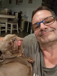 Saturday night snuggles. I'm a lucky guy!