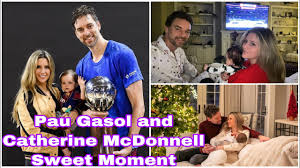 Meet the 2021 gerber spokesbaby: Pau Gasol And Catherine Mcdonnell Sweet Moment Youtube