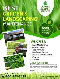 Lawn Care Flyer Lawn Care Flyers Lawn Care Business Cards Lawn Care