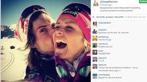 Therese johaug har nästan 360 000 följare på instagram. Johaug Viser Frem Kjaeresten Pa Instagram
