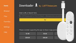 Once we have done this, we open our file explorer. How To Sideload Apps On The 2020 Chromecast With Google Tv Using Downloader Aftvnews