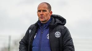 Alan Archibald reacts to Reserve League draw against Hibernian