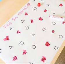 Find The Hearts Toddler Activities Easy Activities Activities For Kids