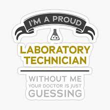 Discover and share funny laboratory quotes. Lab Technician Stickers Redbubble