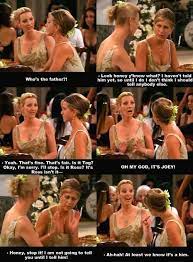The One With The Wedding Dress Monica Phoebe Rachel Friends Friends Episodes Friends Moments Friends Tv