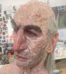 Carl. Pitt oil pencil and charcoal